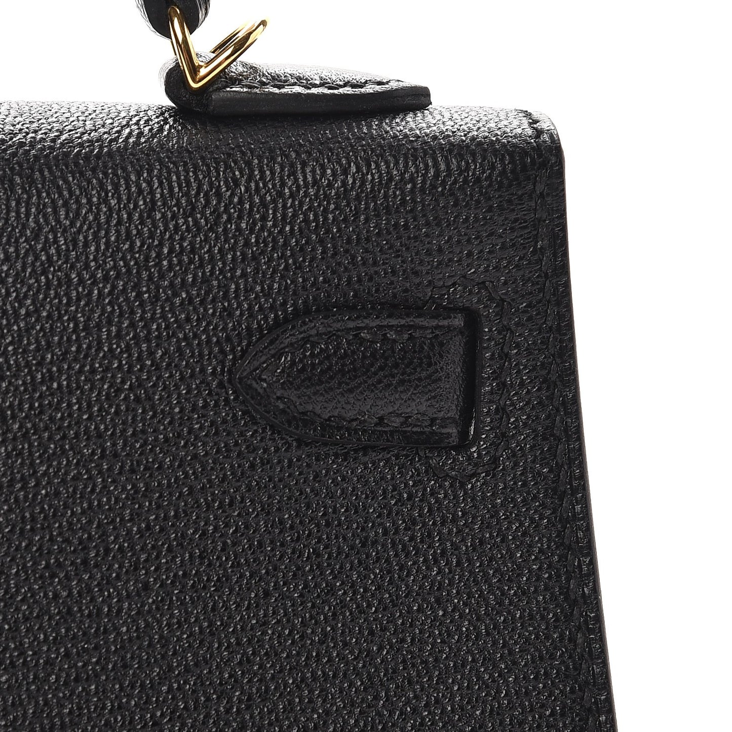 Chevre Mysore Mini Kelly Sellier 20 Black