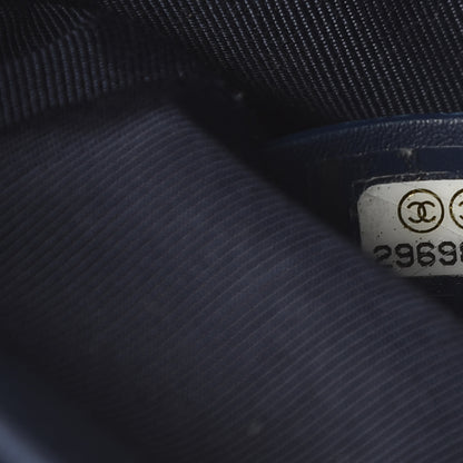 Chanel Denim Quilted 19 Belt Bag Blue 9 of 10