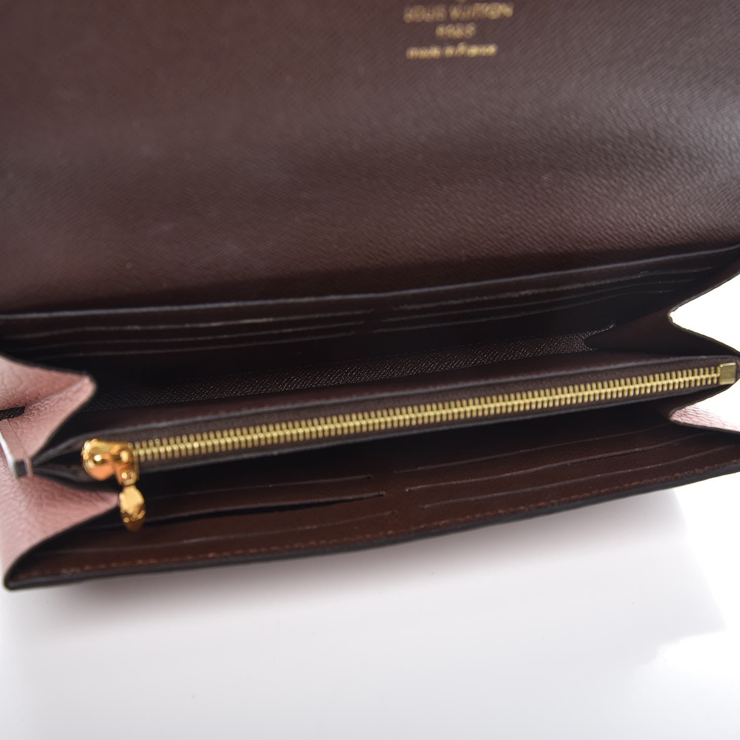 Louis Vuitton Damier Ebene Normandy Wallet Magnolia 5 of 7