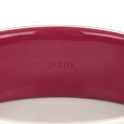 Louis Vuitton Resin Swarovski Medium Inclusion Bracelet GM Rouge Fauviste 3 of 3