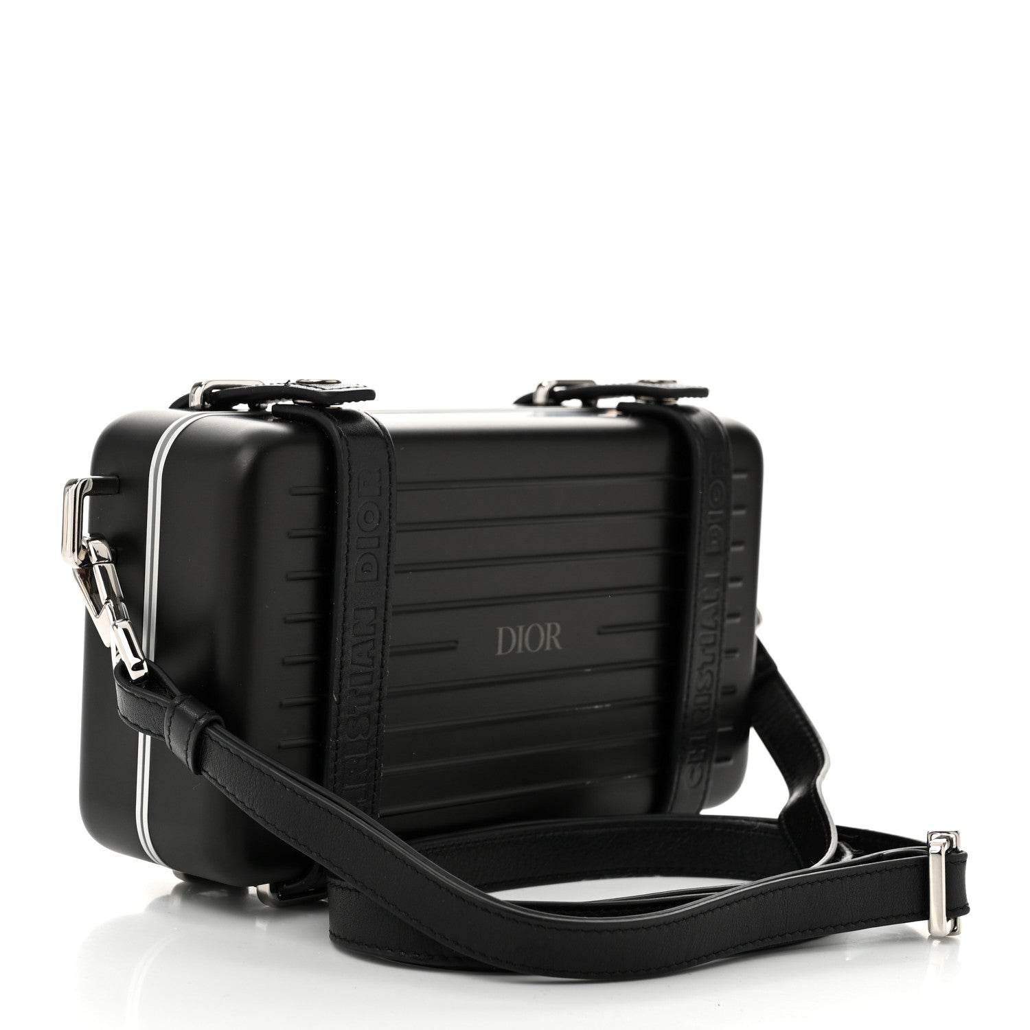 バッグ DIOR RIMOWA - personal cross body bag Christian Dior X RIMOWA Aluminum Personal Clutch On Strap