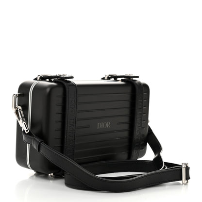 Christian Dior X RIMOWA Aluminum Personal Clutch On Strap Black 3 of 14