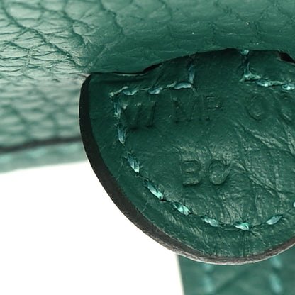 Hermes Taurillon Clemence Evelyne TPM Vert Vertigo 7 of 11