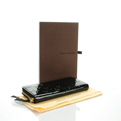 Louis Vuitton Vernis Clemence Wallet Black 4 of 7