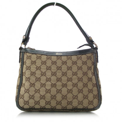 Gucci Monogram Abbey Shoulder Bag Green 1 of 12