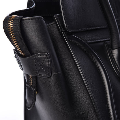 Celine Smooth Calfskin Mini Luggage Black 27 of 33