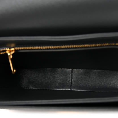Celine Shiny Calfskin Teen Triomphe Dark Grey 6 of 13