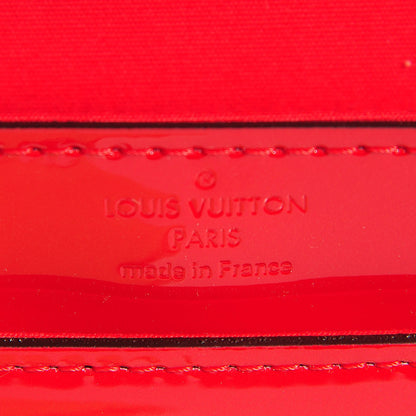 Louis Vuitton Patent Louise Clutch Rouge 6 of 7