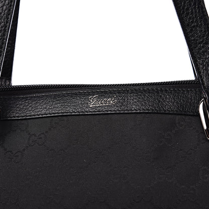 Gucci Nylon Monogram Medium Abbey Tote Black 10 of 11