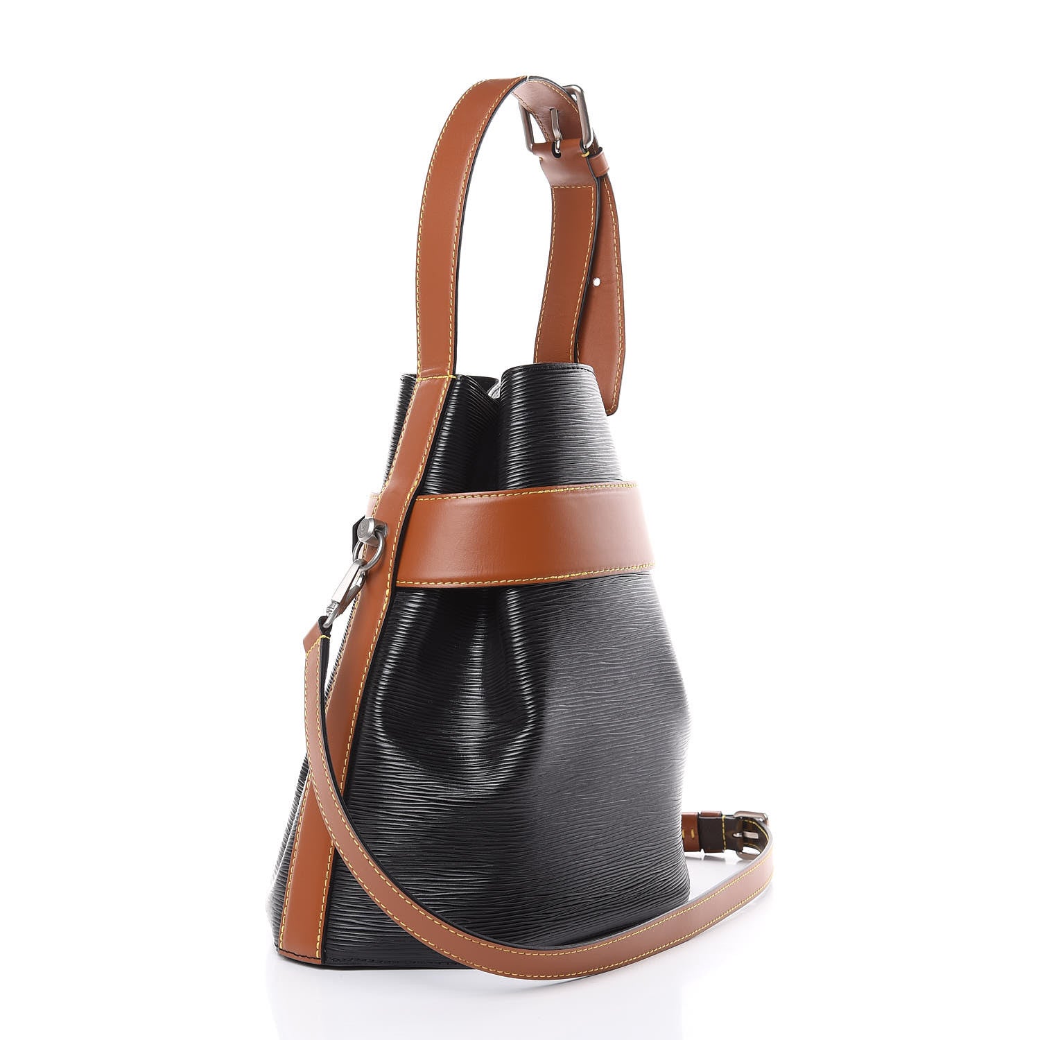 Louis Vuitton Epi Twist Bucket Black 4 of 10