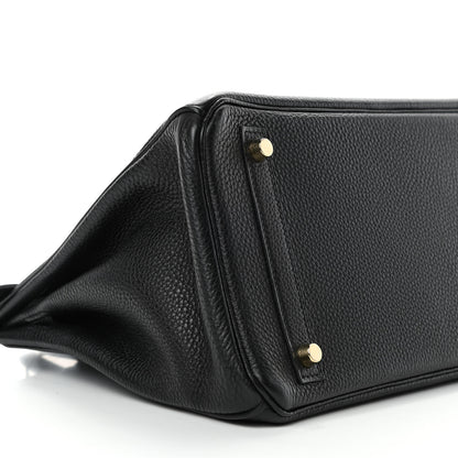 Hermes Togo Birkin 30 Black 8 of 10