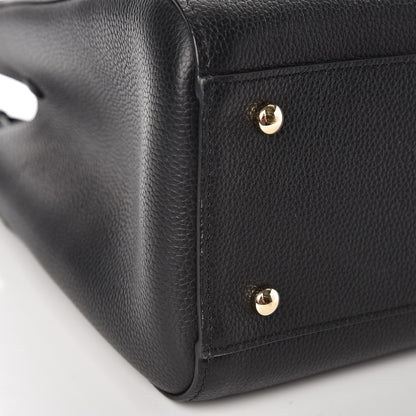 Chanel Grained Calfskin Small Neo Executive Shopper Tote Black 8 of 9