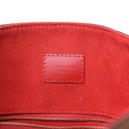 Louis Vuitton Damier Ebene Caissa Hobo Cherry 5 of 11