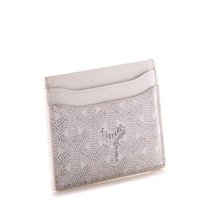 Goyard Goyardine Saint Sulpice Card Holder White 3 of 6