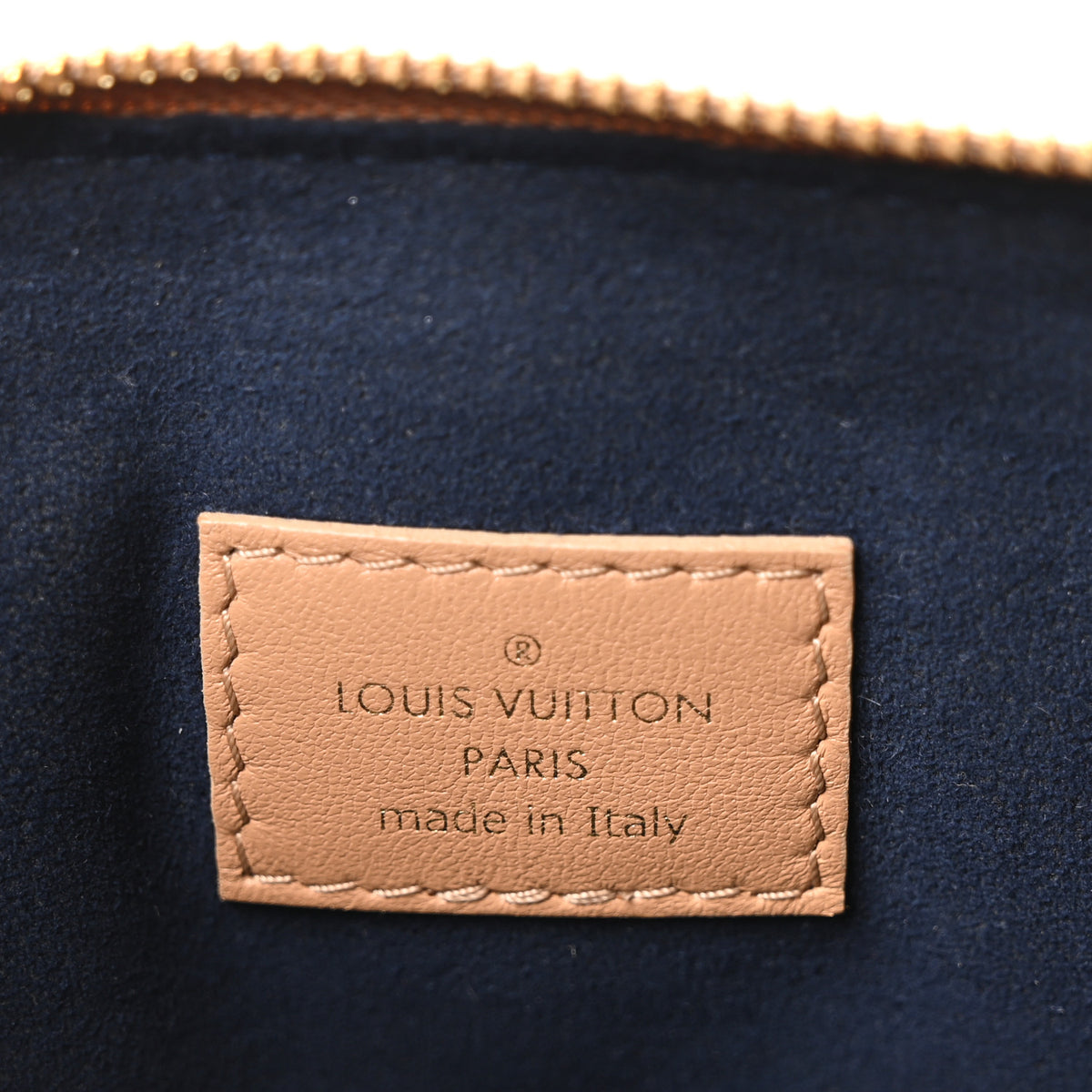 Louis Vuitton Lambskin Embossed Monogram Coussin PM Camel 6 of 9