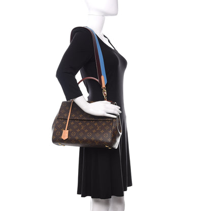 Louis Vuitton Monogram Cluny MM Blue Glacial 2 of 9