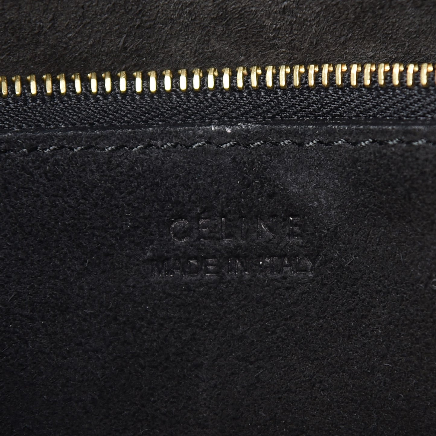 Soft Grained Calfskin Small Sangle Bucket Bag Black