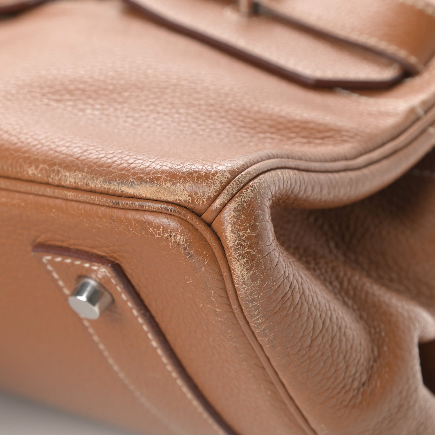 Hermes Taurillon Clemence JPG Birkin 42 Gold 10 of 16