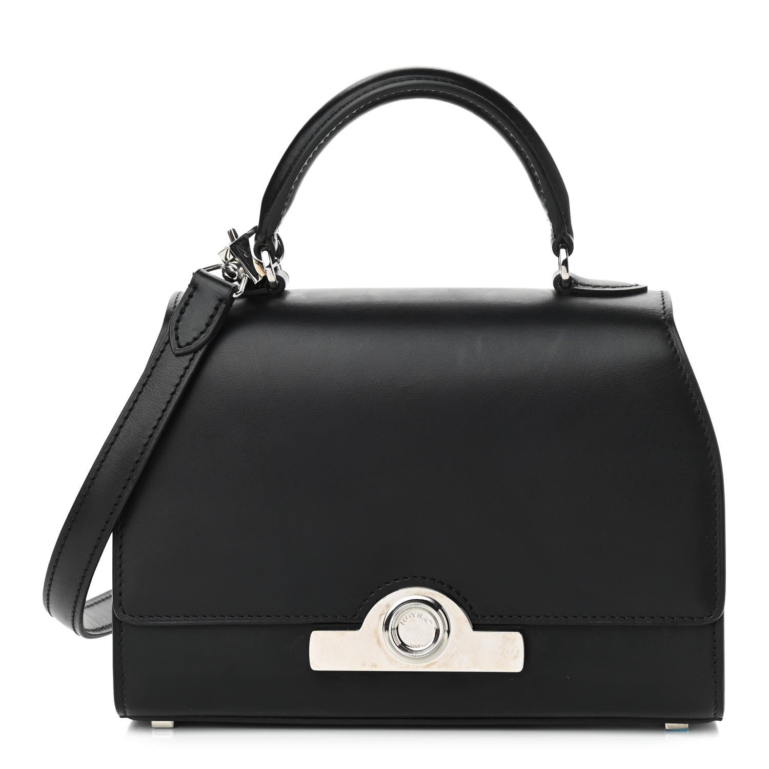 Moynat Box Calfskin Rejane BB Black 1 of 9