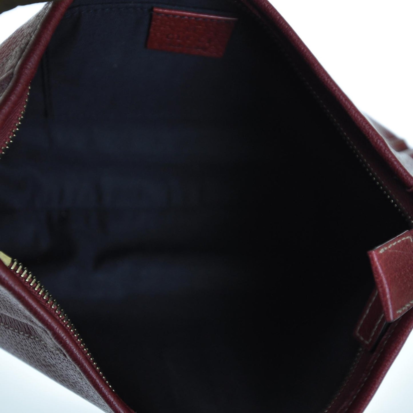 Guccissima Small Abbey Handbag Red