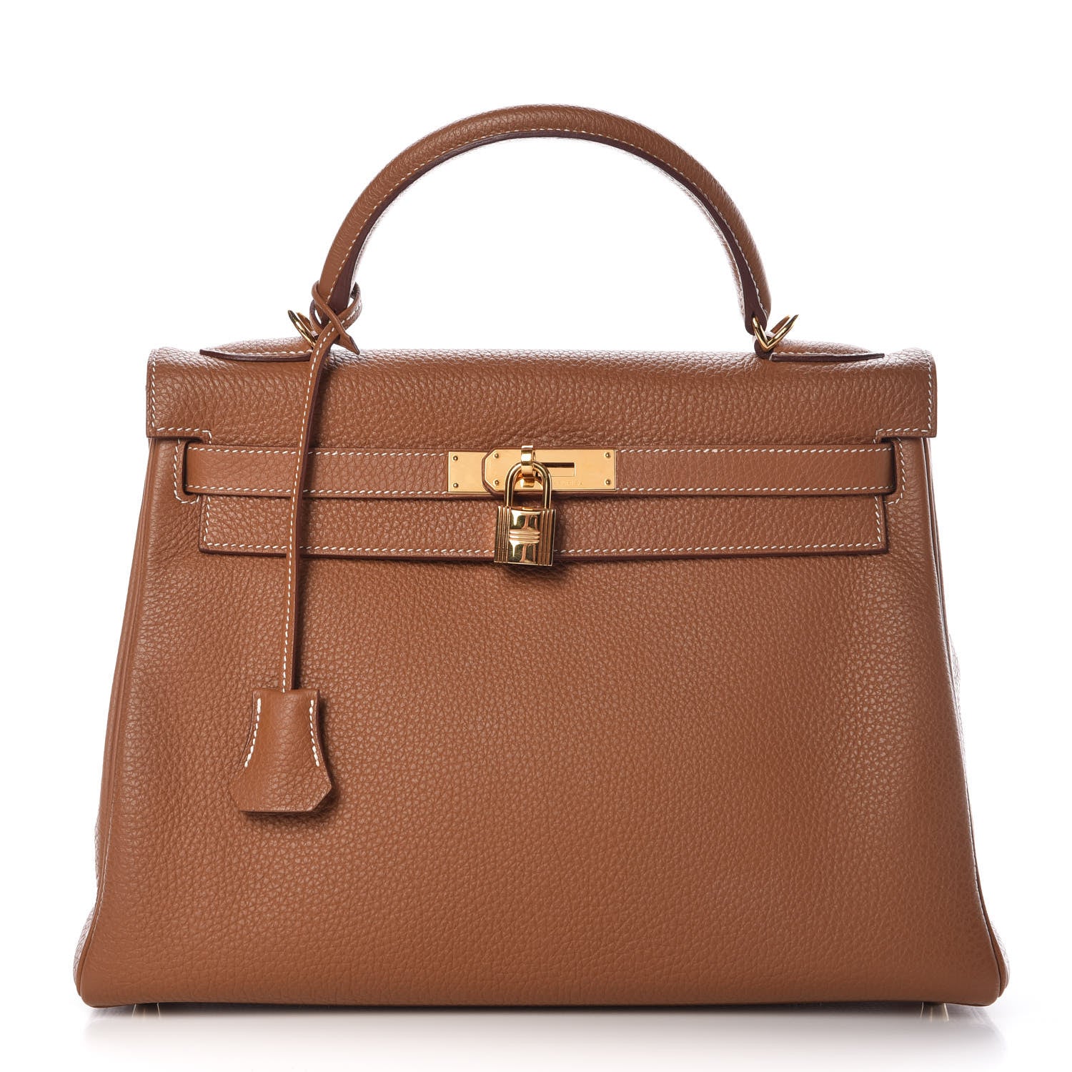 Hermes Togo Kelly Retourne 32 Gold 1 of 38