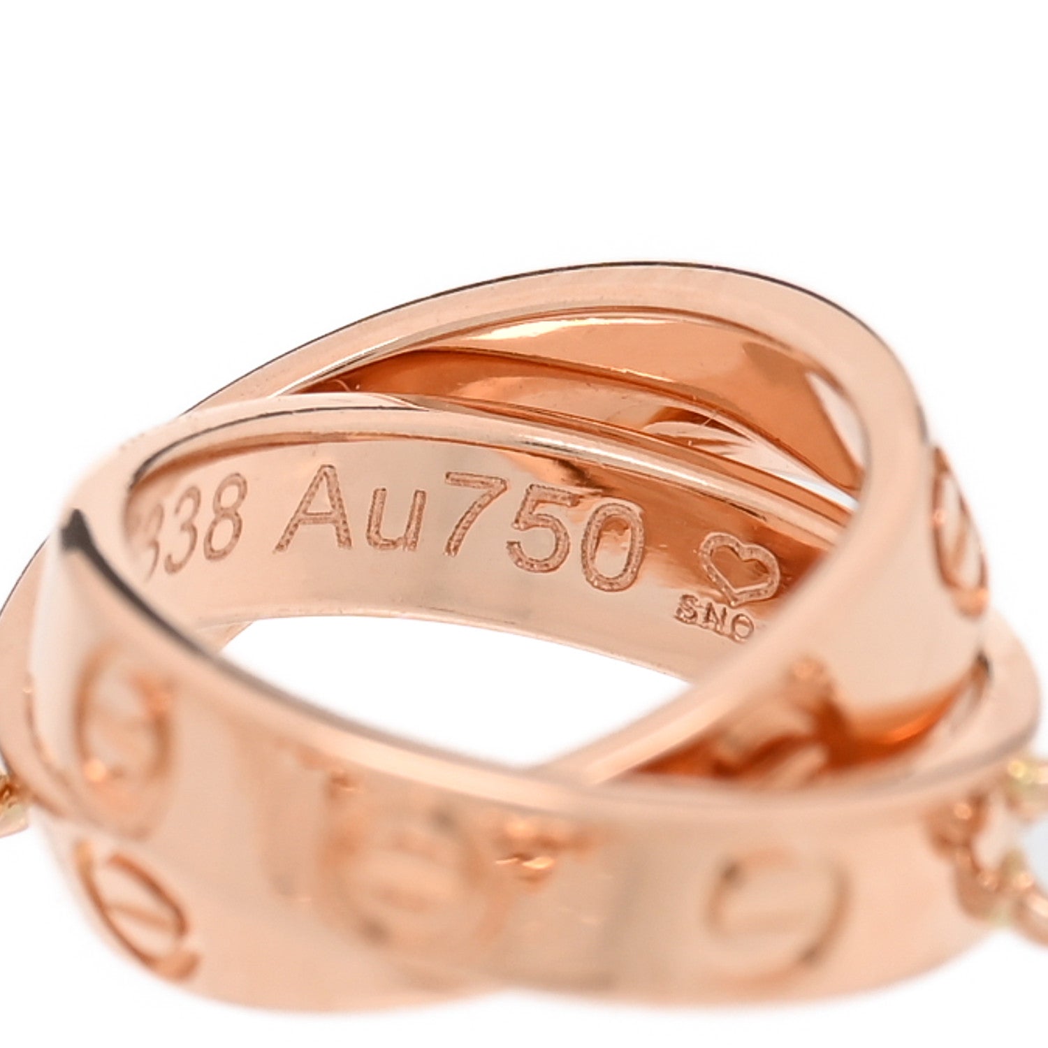 Cartier 18K Pink Gold Interlocking LOVE Bracelet 1847059