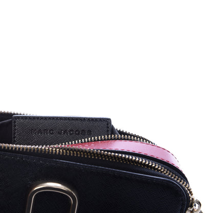 Marc Jacobs Saffiano Small Snapshot Camera Bag Black Multi 7 of 10