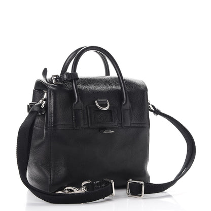 Mulberry Natural Leather Mini Cara Delevingne Convertible Satchel Black 4 of 12