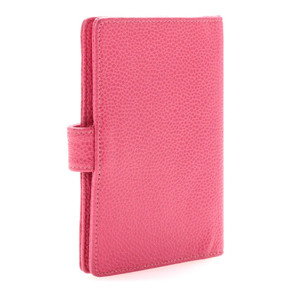 Chanel Caviar Timeless CC Ring Agenda Planner Pink 3 of 8