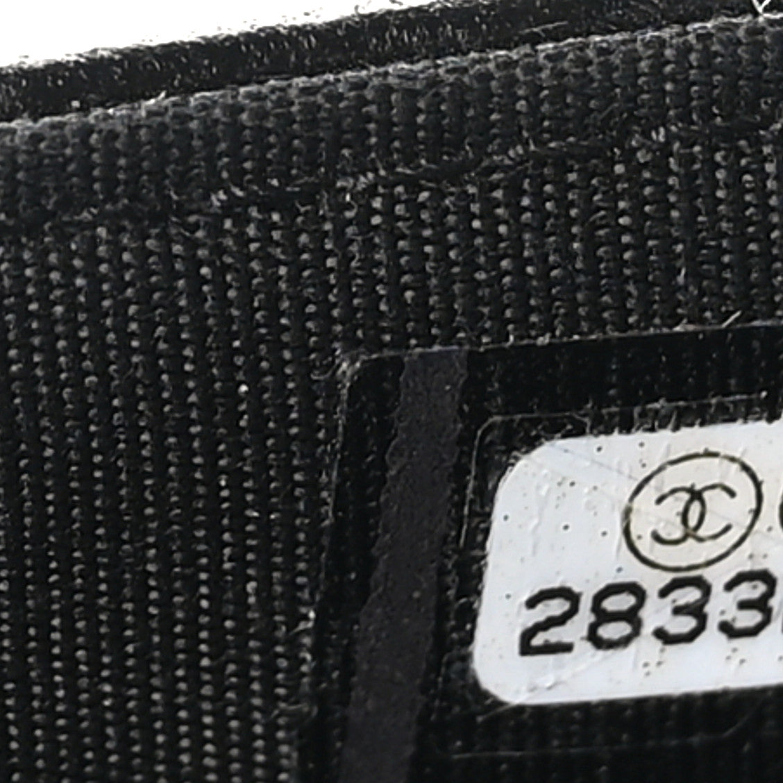 Lambskin Quilted Trendy CC Wallet On Chain WOC Black