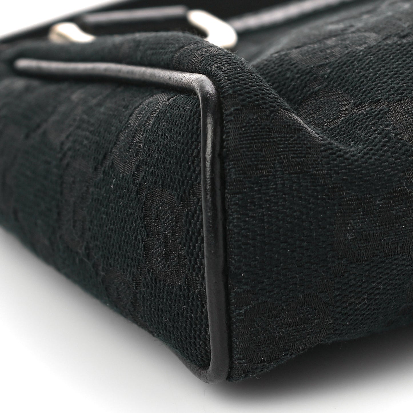 Monogram D Ring Cosmetic Case Black