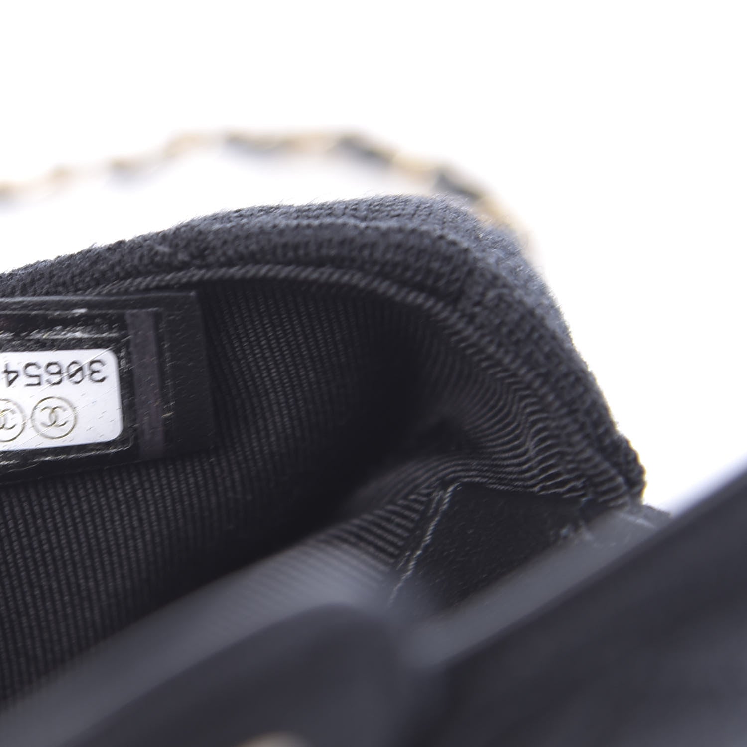 Chanel Jersey Quilted Belt Bag Black 8 of 12