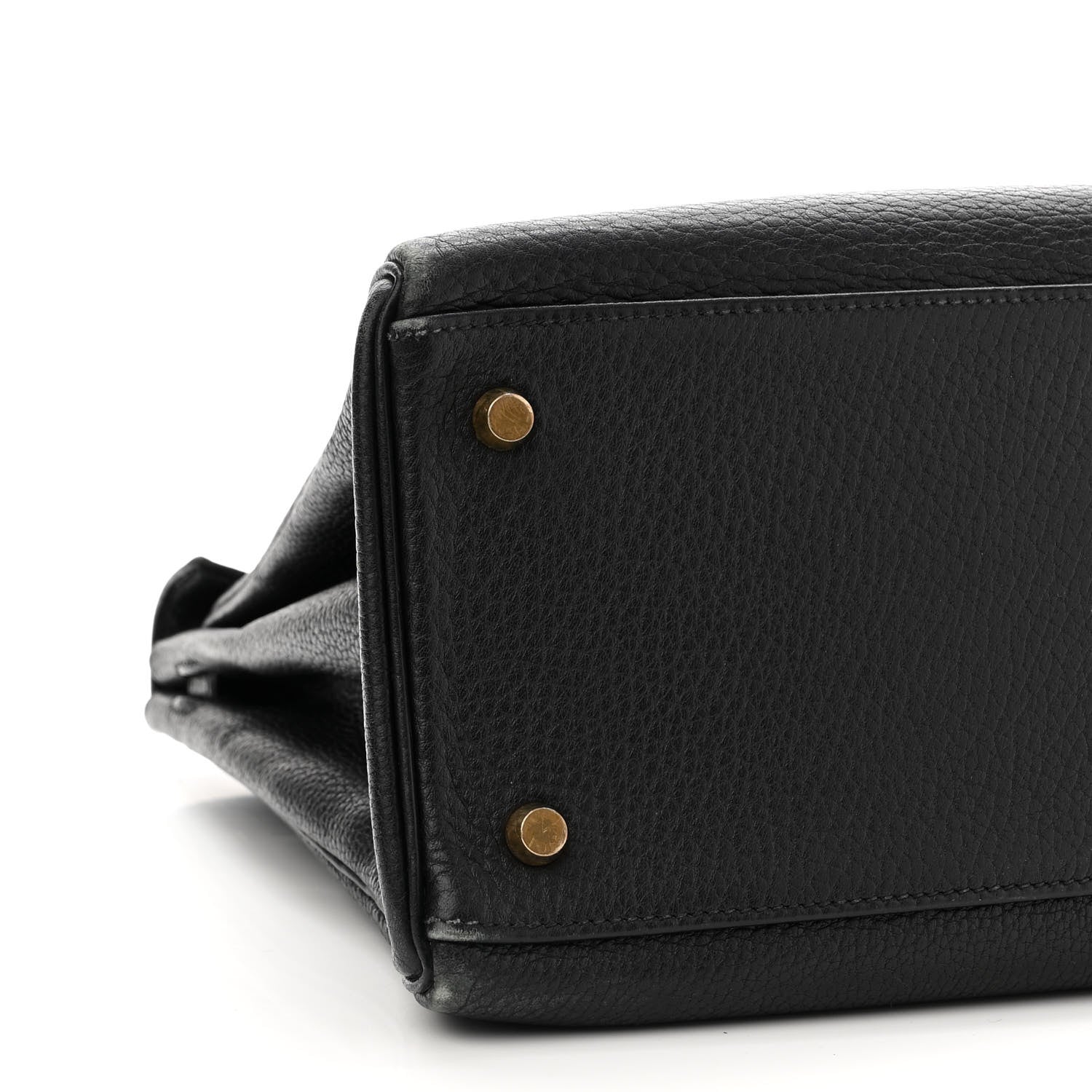 Hermes Taurillon Clemence Kelly Retourne 35 Black 8 of 12