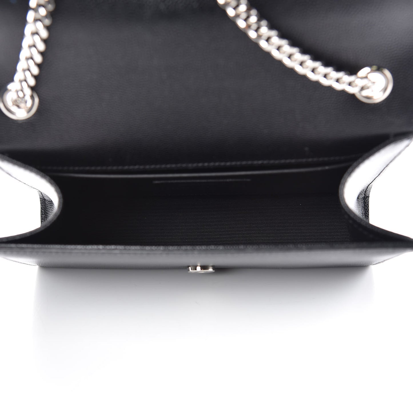 Grain De Poudre Small Monogram Kate Satchel Black