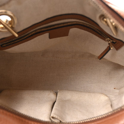 Gucci Pebbled Calfskin Small Soho Bowler Moka 5 of 10