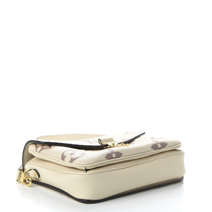 Louis Vuitton Empreinte Monogram Giant Pochette Metis Creme Bois De Rose 4 of 9