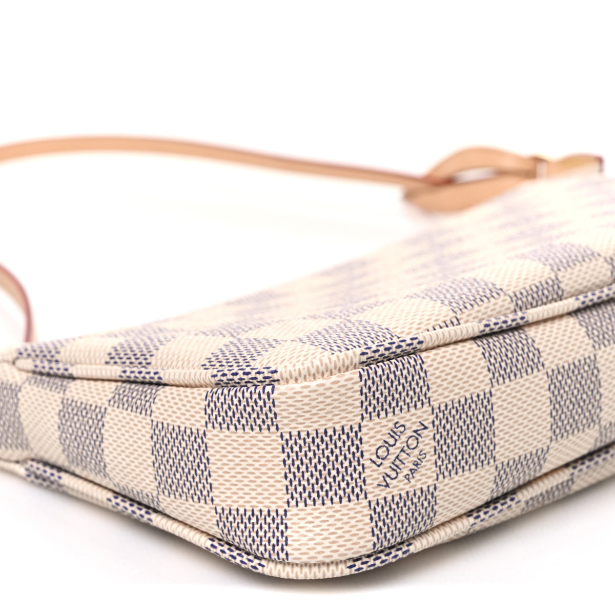 Damier Azur Pochette Accessories NM Rose Ballerine