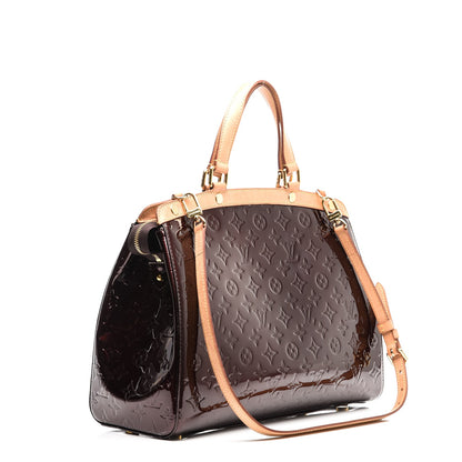 Louis Vuitton Vernis Brea GM Amarante 3 of 7