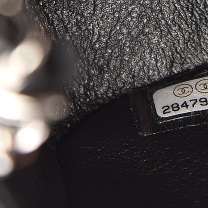 Chanel Lambskin Quilted Mini Square Flap Black 7 of 9