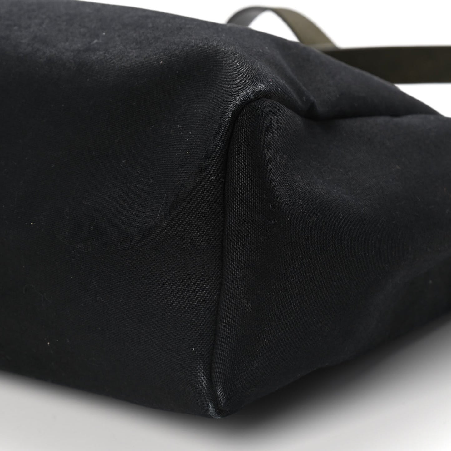 Toile Vache Calfskin Herbag 30 PM Black