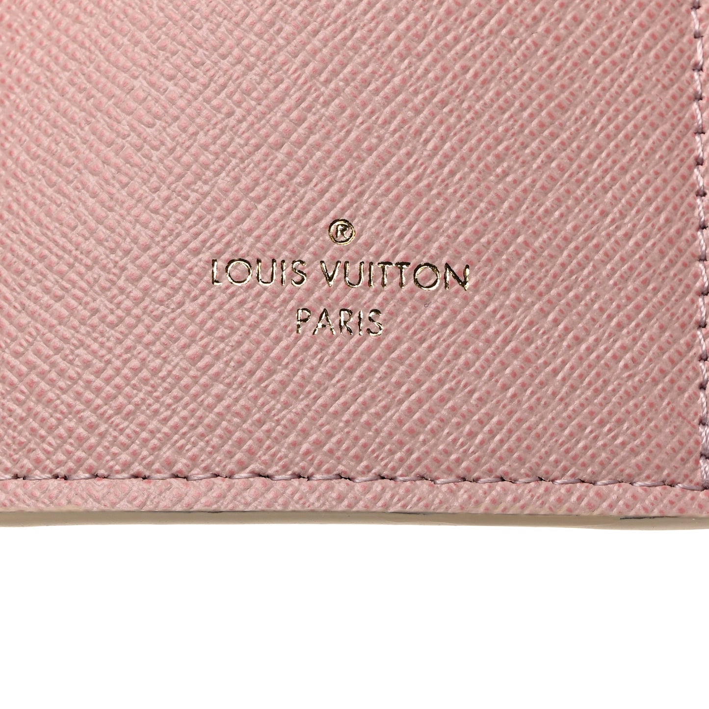 Damier Azur Victorine Wallet Rose Ballerine