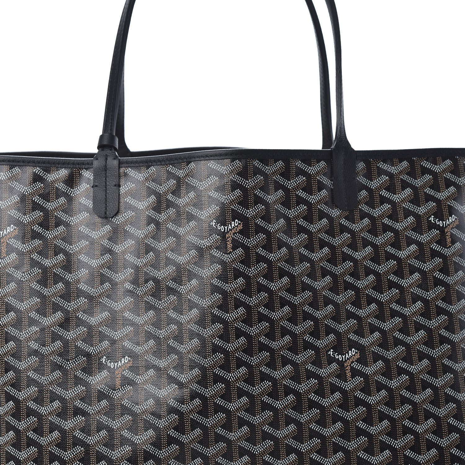 Goyard Goyardine Saint Louis GM Black 8 of 10