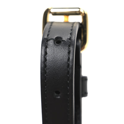 Gucci Gilbert Calfskin GG Super Mini Shoulder Bag Black 11 of 11