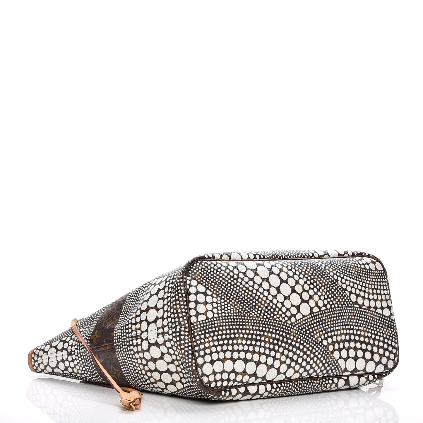 Monogram Kusama Waves Neverfull MM White