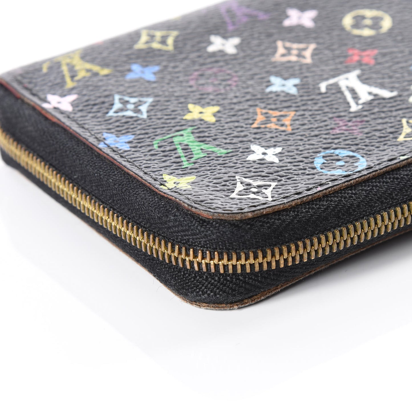 Monogram Multicolor Zippy Coin Purse Black Grenade