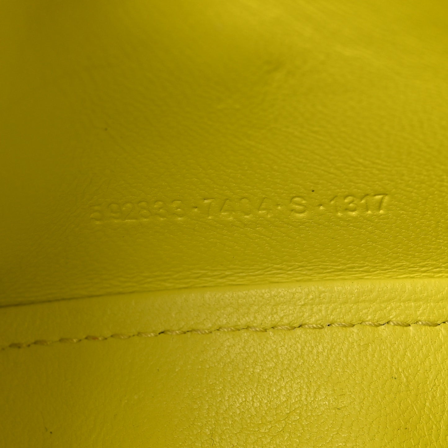 Shiny Calfskin Crocodile Embossed Hourglass Top Handle Bag XS Light Yellow