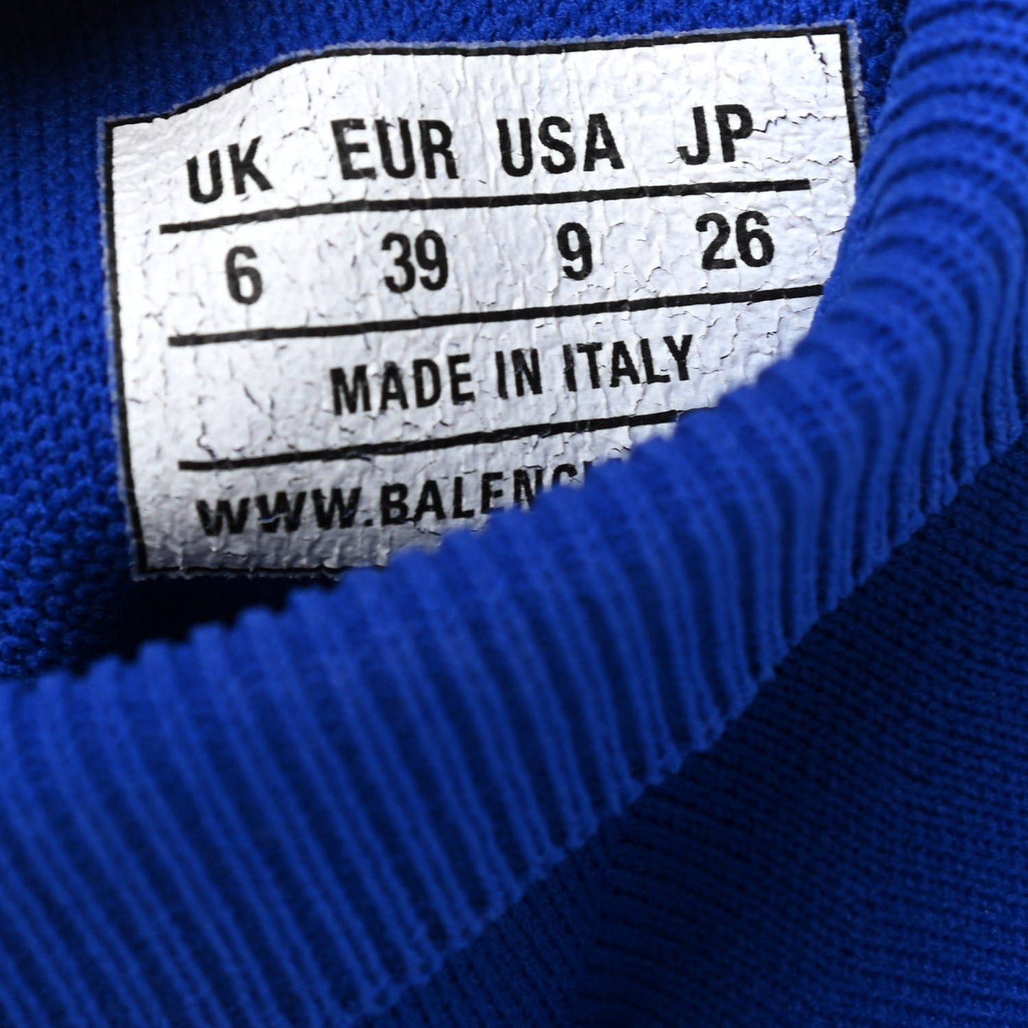 Neoprene Knit Womens Speed Sneakers 39 Bleu Saphir