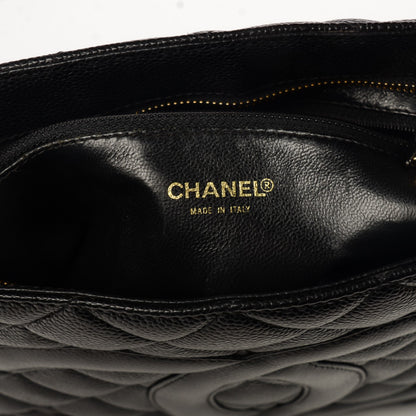 Chanel Caviar Quilted Medallion Tote Black 6 of 9