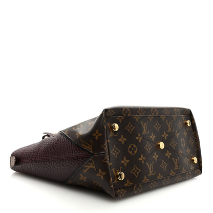 Louis Vuitton Ostrich Lizard Majestueux Tote MM Bordeaux 4 of 8