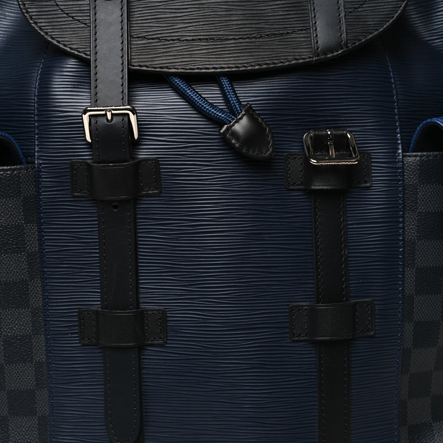 Epi Damier Cobalt Christopher Backpack PM